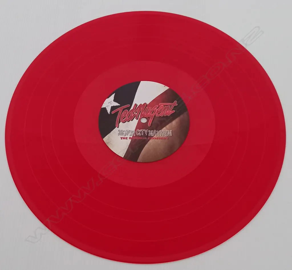 Ted Nugent, Motor City Mayhem (The 6,000th Concert) (Multi-Disc), (Red Vinyl) Image 1++